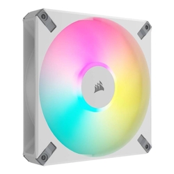 Corsair iCUE AF140 140mm RGB LED White PWM Case Fan Kit 1 Pack