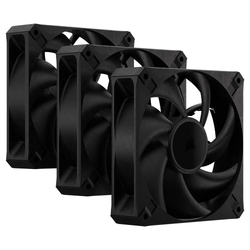 Corsair RS120 Max 120mm Black PWM Case Fan Kit 3 Pack