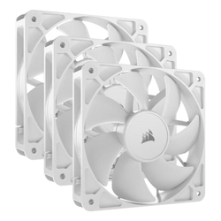 Corsair RS120 120mm White PWM Case Fan Kit 3 Pack