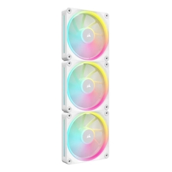 Corsair iCUE LINK LX120 120mm RGB LED White PWM Case Fan Kit 3 Pack
