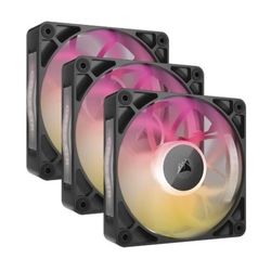 Corsair iCUE LINK RX120 120mm RGB LED Black PWM Case Fan Kit 3 Pack