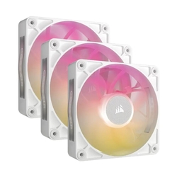 Corsair iCUE LINK RX120 MAX RGB 120mm White PWM Case Fan Kit 3 Pack