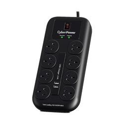 CyberPower 8 Port Surge Protector With USB Charger