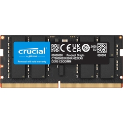 Crucial 649528940353 16GB 6400MHz CL52  Black DDR5 Laptop RAM Memory