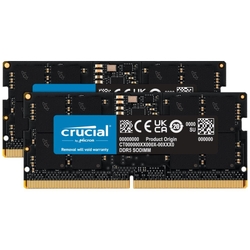 Crucial CT2K16G48C40S5 32GB (2x16GB) 4800MHz CL40 Black DDR5 Laptop RAM Memory Kit