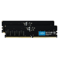 Crucial CT2K64G56C46U5 128GB (2x64GB) 5600MHz CL46  Black DDR5 Desktop RAM Memory Kit