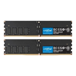 Crucial CUDIMM 128GB (2x64GB) 6400MHz  -9999 Black DDR5 Desktop RAM Memory Kit
