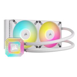 Corsair iCUE H100i ELITE CAPELLIX XT White 240mm RGB LED Liquid CPU Cooler
