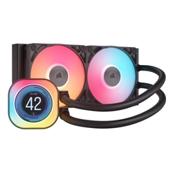 Corsair iCUE LINK TITAN 240 RX LCD 240mm RGB LED Liquid CPU Cooler