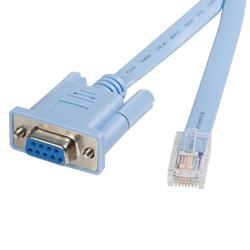 StarTech 1.8m Blue RJ45 to DB9 Cisco Console Management Router Cable