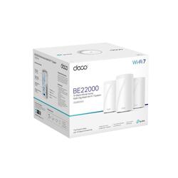 TP-Link Deco BE85 3 Pack BE22000 MU-MIMO OFDMA Tri-Band WiFi 7 Mesh Wi-Fi System