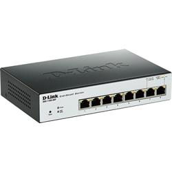 D-Link 8-Port Gigabit Smart Managed PoE Switch