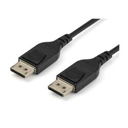 StarTech 3m VESA Certified Slim Latching DisplayPort 1.4 Cable M/M 8K 60Hz HDR Black