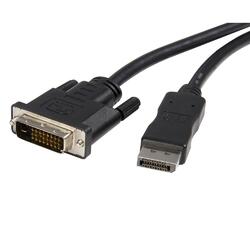 StarTech 1.8m DisplayPort to DVI-D M/M Black Adapter Converter Cable
