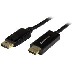 StarTech 1m DisplayPort to HDMI Adapter Converter Cable M/M 4K Black