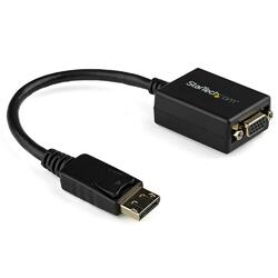 StarTech DisplayPort to VGA Adapter Converter Cable M/F Black
