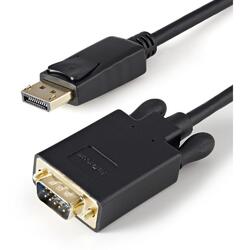 StarTech 0.9m DisplayPort to VGA Adapter Converter Cable M/M Black