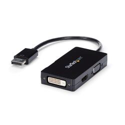 StarTech 3-in-1 DisplayPort to VGA DVI-D HDMI M/F Adapter Converter