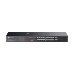 TP-Link DS1018GMP 16 Port PoE+ Unmanaged Rackmount Gigabit Network Switch