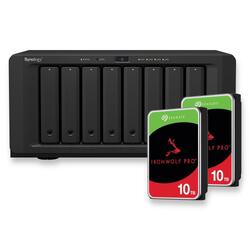 Bundle -- Synology DiskStation DS1821+ & 2xSeagate IronWolf Pro 10TB
