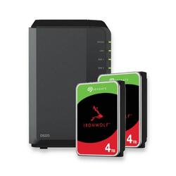 Bundle -- Synology DiskStation DS223 NAS+2xSeagate IronWolf 4TB HDD