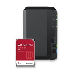 Bundle -- Synology DiskStation DS223 NAS+WD Red 4TB HDD