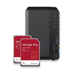 Bundle -- Synology DiskStation DS223 NAS+2xWD Red 4TB HDD