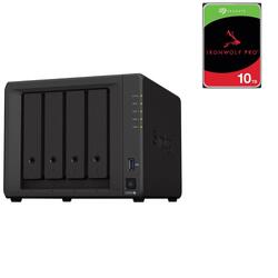 Synology DS923+ 4 Bay NAS + Seagate Ironwolf Pro 10TB NAS Hard Drive ST10000NT001