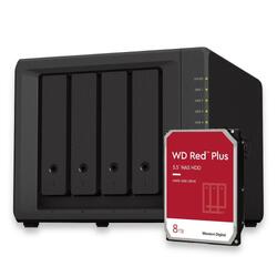 Bundle -- Synology DS923+ 4 Bay Diskless NAS + WD Red Plus 8TB HDD