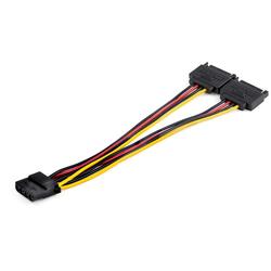 StarTech Dual SATA to LP4 Power Doubler Cable Adapter