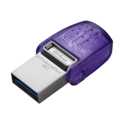 Kingston DataTraveler MicroDuo 3C 64GB 200MB/s USB Type-C & USB 3.0 Flash Drive
