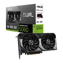 Asus GeForce Dual RTX 5060 OC Edition 8GB GDDR7 Graphics Card
