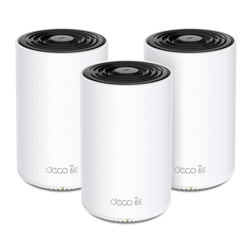 TP-Link Deco XE75 (3 Pack) AXE5400 MU-MIMO OFDMA Tri-Band WiFi 6E Mesh Wi-Fi System