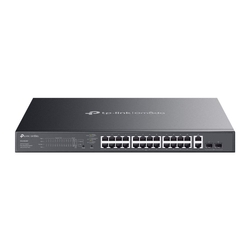 TP-Link Omada ES228GMP 28 Port PoE+ Managed Rackmount Gigabit Network Switch