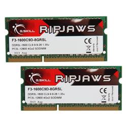 G.Skill Ripjaws 8GB (2x4GB) 1600MHz DDR3 Laptop Memory Kit