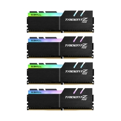 G.Skill Trident Z 64GB (4x16GB) 3600MHz CL16 XMP RGB LED Black DDR4 Desktop RAM Memory Kit