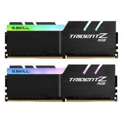 G.Skill Trident Z 16GB (2x8GB) 4000MHz CL18 XMP RGB LED Black DDR4 Desktop RAM Memory Kit