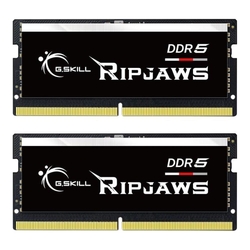 G.Skill RipJaws 32GB (2x16GB) 5600MHz CL46 XMP 3.0 Black DDR5 Laptop RAM Memory