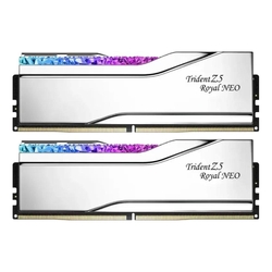 G.Skill Trident Z5 Royal Neo 64GB (2x32GB) 6000MHz CL26 EXPO RGB LED Silver DDR5 Desktop RAM Memory Kit