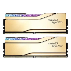 G.Skill Trident Z5 Royal NEO 48GB (2x24GB) 6000MHz CL28 EXPO RGB LED Gold DDR5 Desktop RAM Memory Kit