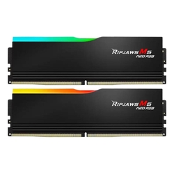 G.Skill Ripjaws M5 Neo 64GB (2x32GB) 6000MHz CL28 EXPO RGB LED Black DDR5 Desktop RAM Memory Kit