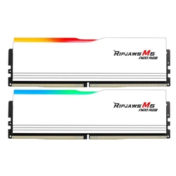 G.Skill Ripjaws M5 Neo 32GB (2x16GB) 6000MHz CL28 EXPO RGB LED White DDR5 Desktop RAM Memory
