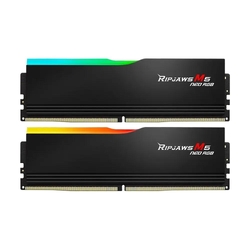 G.Skill Ripjaws M5 Neo 32GB (2x16GB) 6000MHz CL36 EXPO RGB LED Black DDR5 Desktop RAM Memory Kit