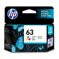 HP Original 63 Tri-Color Ink Cartridge F6U61AA