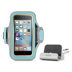 Belkin Slim-Fit Plus iPhone Armband & Micro USB Charge & Sync Dock