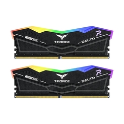 Team Group T-Force Delta 32GB (2x16GB) 5600MHz CL40 XMP & EXPO RGB LED Black DDR5 Desktop RAM Memory Kit