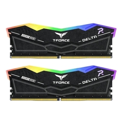 Team T-Force Delta 32GB (2x16GB) 6000MHz CL38 EXPO & XMP RGB LED Black DDR5 Desktop RAM Memory Kit