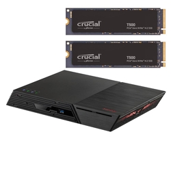 Bundle -- Asustor Flashstore G2 6 Bay NAS + 2x Crucial T500 1TB 7300MB/s PCIe Gen 4 NVMe M.2 SSD