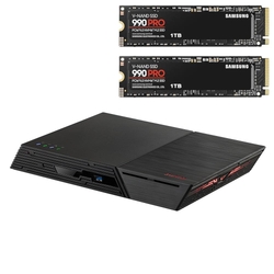 Bundle -- Asustor Flashstore G2 6 Bay NAS + 2x Samsung 990 PRO 1TB 7450MB/s PCIe Gen 4 NVMe M.2 SSD