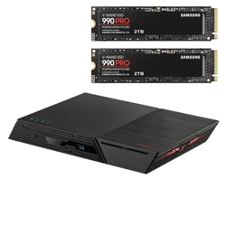 Bundle -- Asustor Flashstore G2 6 Bay NAS + 2x Samsung 990 PRO 2TB 7450MB/s PCIe Gen 4 NVMe M.2 SSD